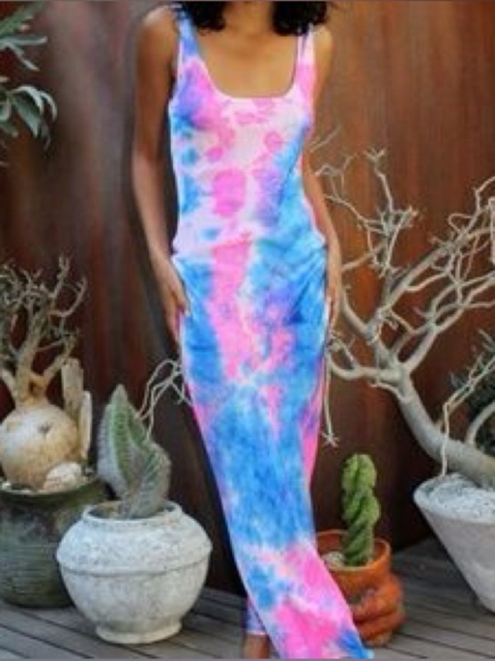 Cali by Cali Dreaming Tie Dye Dress